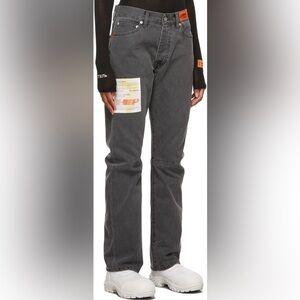 Heron Preston Acid Wash Pence Regular Jeans